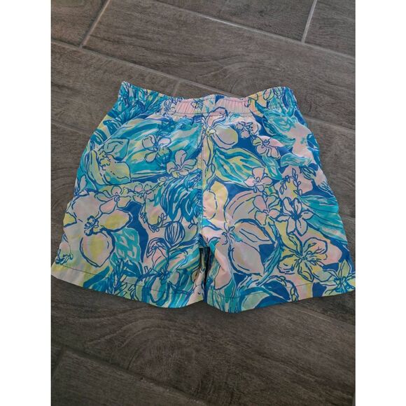 Lot‎ of Lilly Pulitzer Boys Capri Swim Trunks Blue White Size Large - Picture 7 of 7